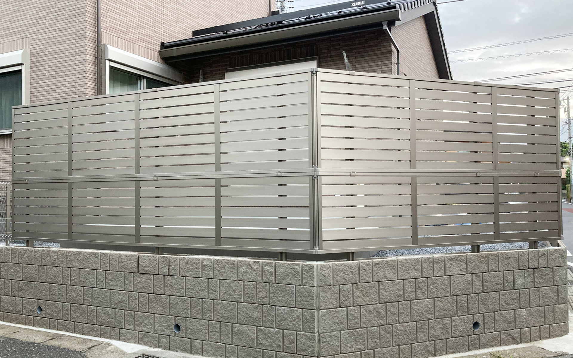 プライバシーと安全を守るフェンス・門まわり工事